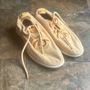 Allbirds Women's Athletic Merino Wool Shoes Yellow